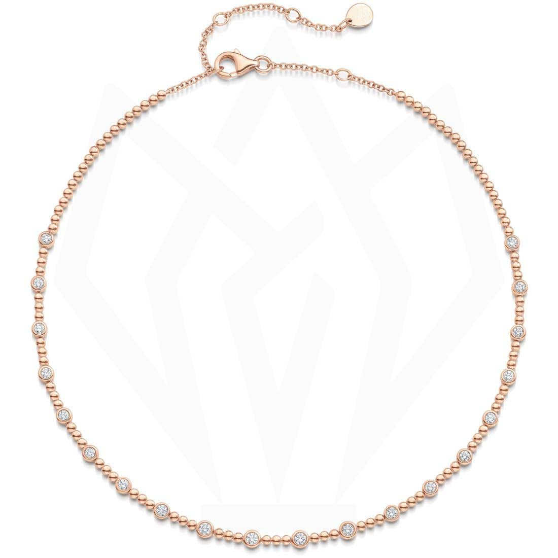 Classic Station Diamond Necklace